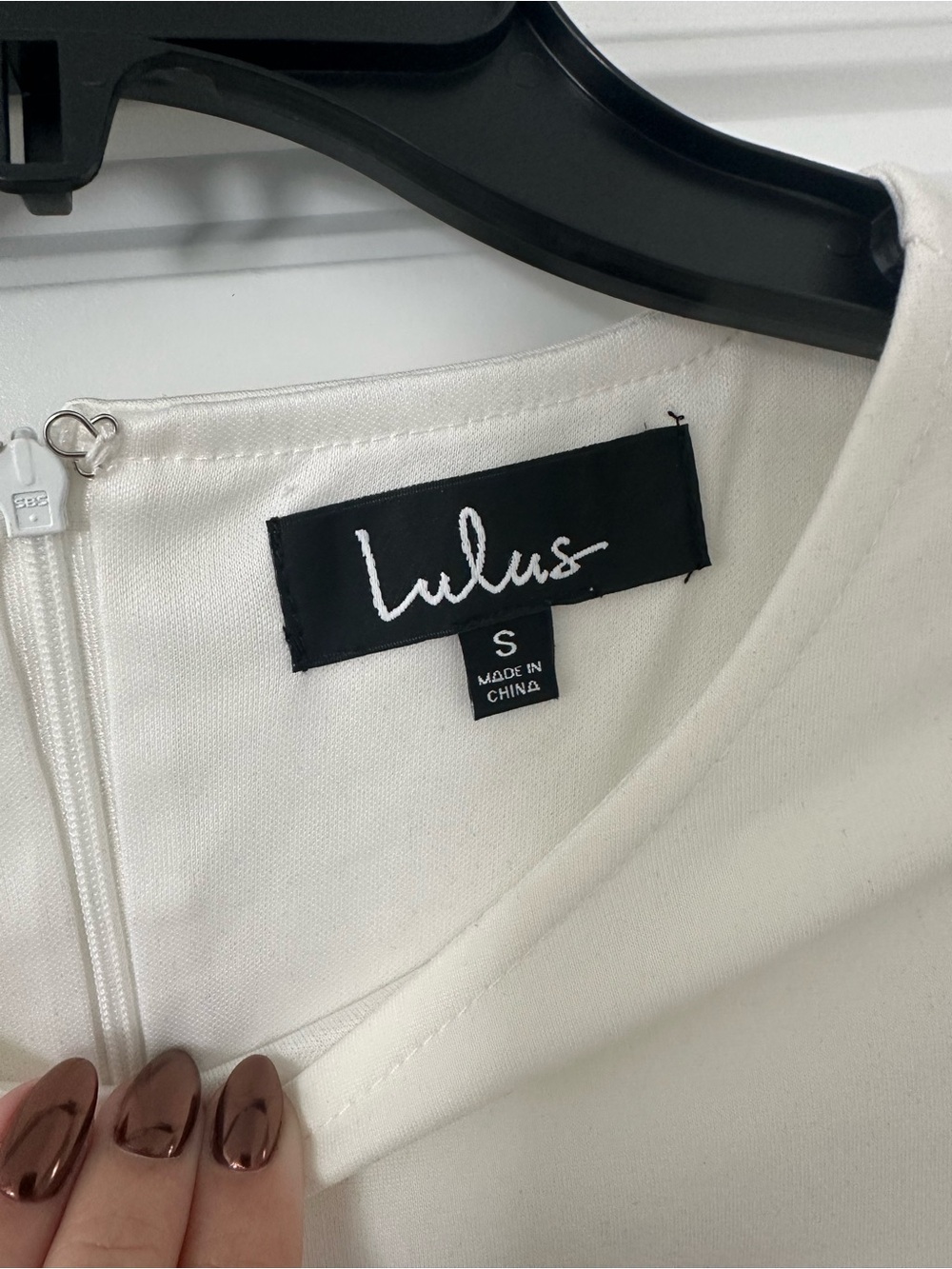 Lulu's White Ruffle-Sleeve Bodycon Dress - Picture 3 of 4